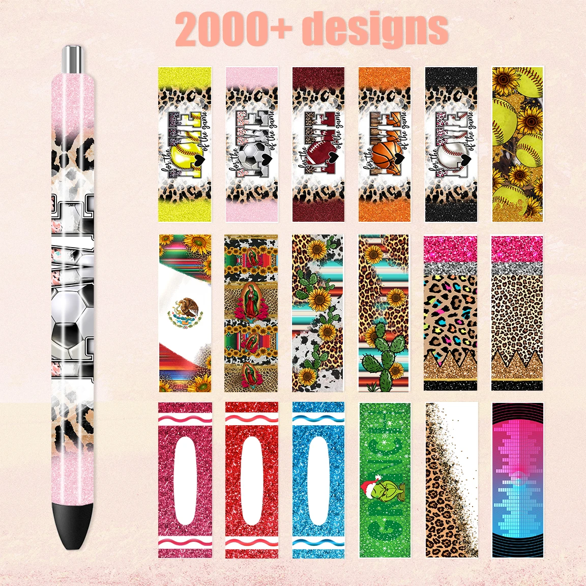 5pcs 3D UV DTF Leopard Printed Transfers Stickers Pen Wraps DIY Glass Ceramic Metal Leather
5pcs 3D UV DTF Leopard Printed Transfers Stickers Pen Wraps DIY Glass Ceramic Metal Leather