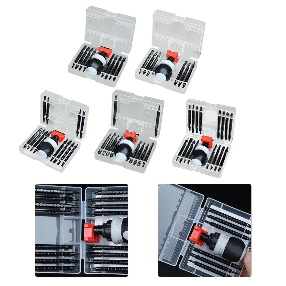 Ratchet Precision Screwdriver Set Electric Screwdriver Bit Special Shaped Cross Slotted Multipurpose Double Head Repair Tools
Ratchet Precision Screwdriver Set Electric Screwdriver Bit Special Shaped Cross Slotted Multipurpose Double Head Repair Tools