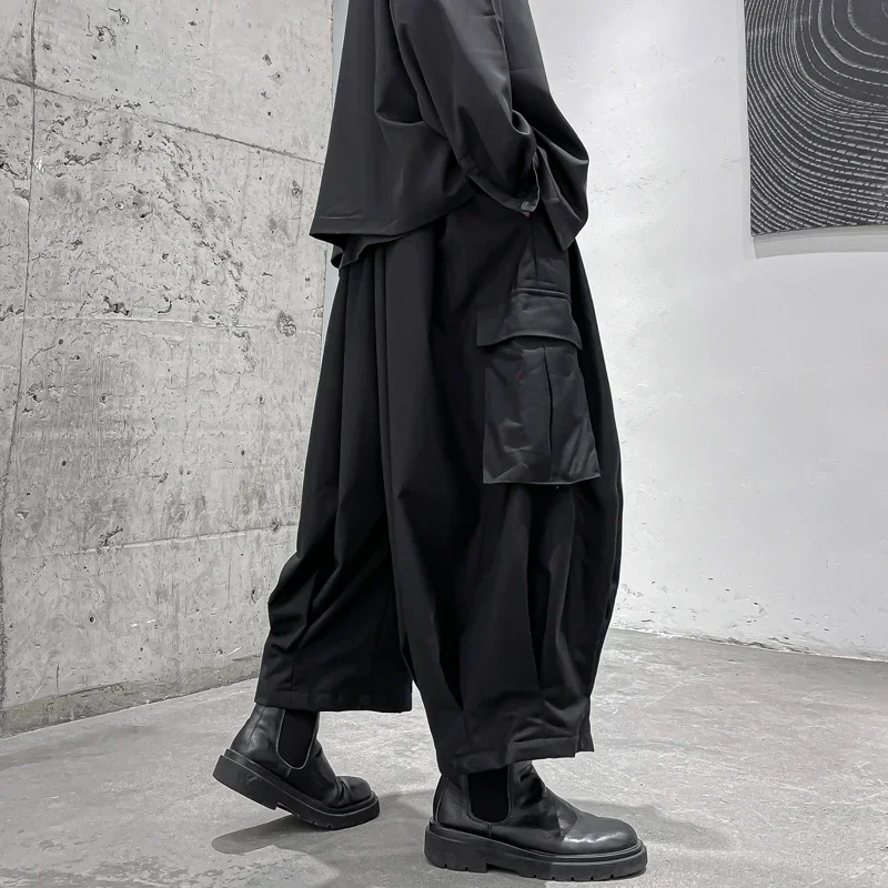2024 Streetwear Men Harem Pants Men High Street Black Wide-Leg Trousers Hip Hop Jogging Pants Male Cargo Pants Oversized 5Xl 6Xl
2024 Streetwear Men Harem Pants Men High Street Black Wide-Leg Trousers Hip Hop Jogging Pants Male Cargo Pants Oversized 5Xl 6Xl
