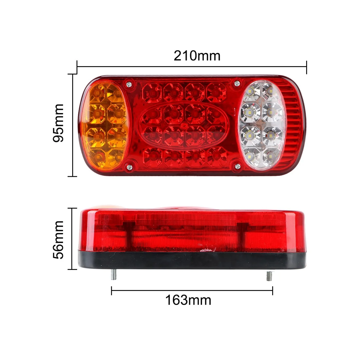 12V 32 LED Car Truck Tail Light Rear Stop Brake Lights Signal Indicator Taillight for Trailer Truck Lorry Van UTE 2PCS
12V 32 LED Car Truck Tail Light Rear Stop Brake Lights Signal Indicator Taillight for Trailer Truck Lorry Van UTE 2PCS