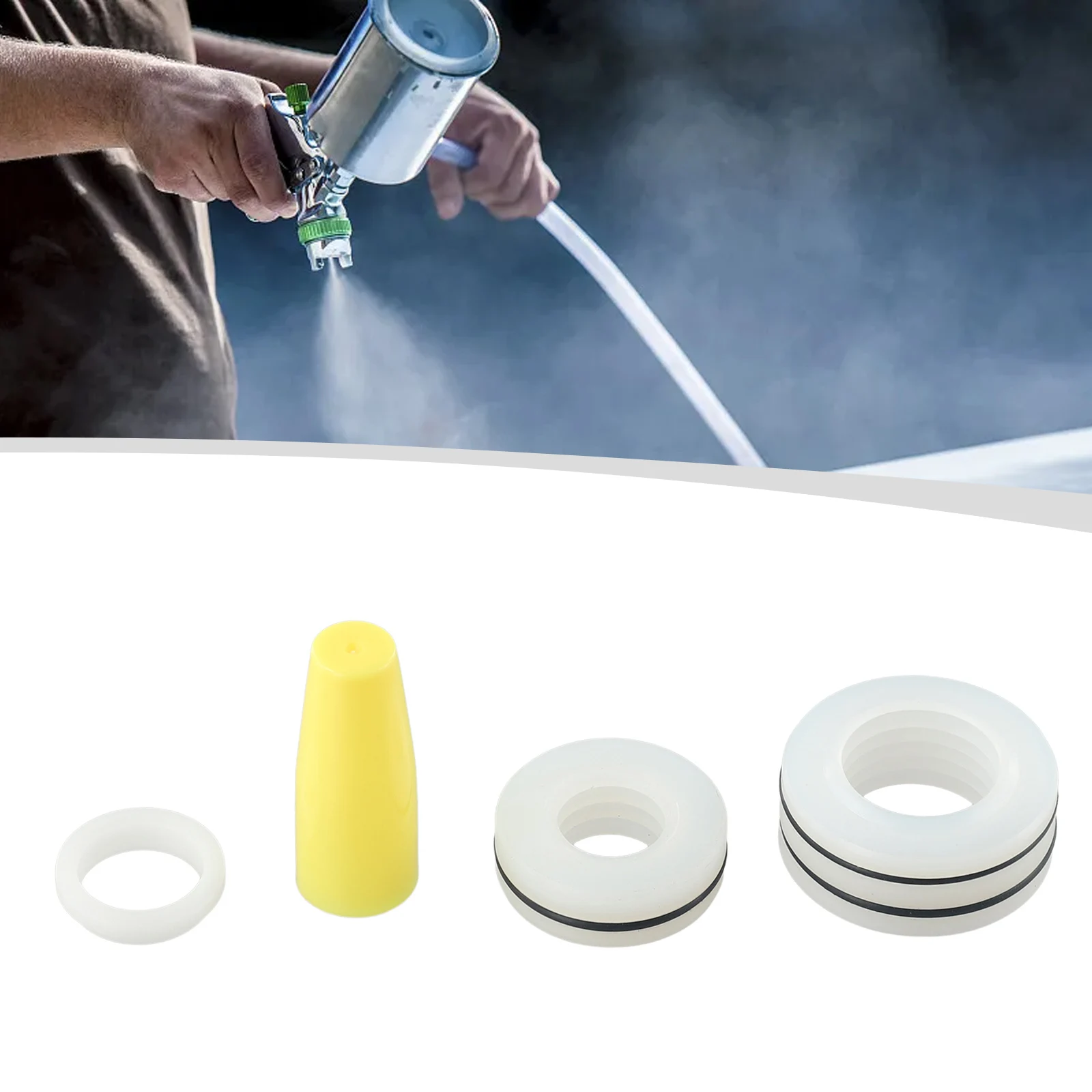 White Seal Repair Kit 704586 Airless Sprayer For 440 450 Series Ordinary Seal Packing Plastic Replacement Equipment
White Seal Repair Kit 704586 Airless Sprayer For 440 450 Series Ordinary Seal Packing Plastic Replacement Equipment