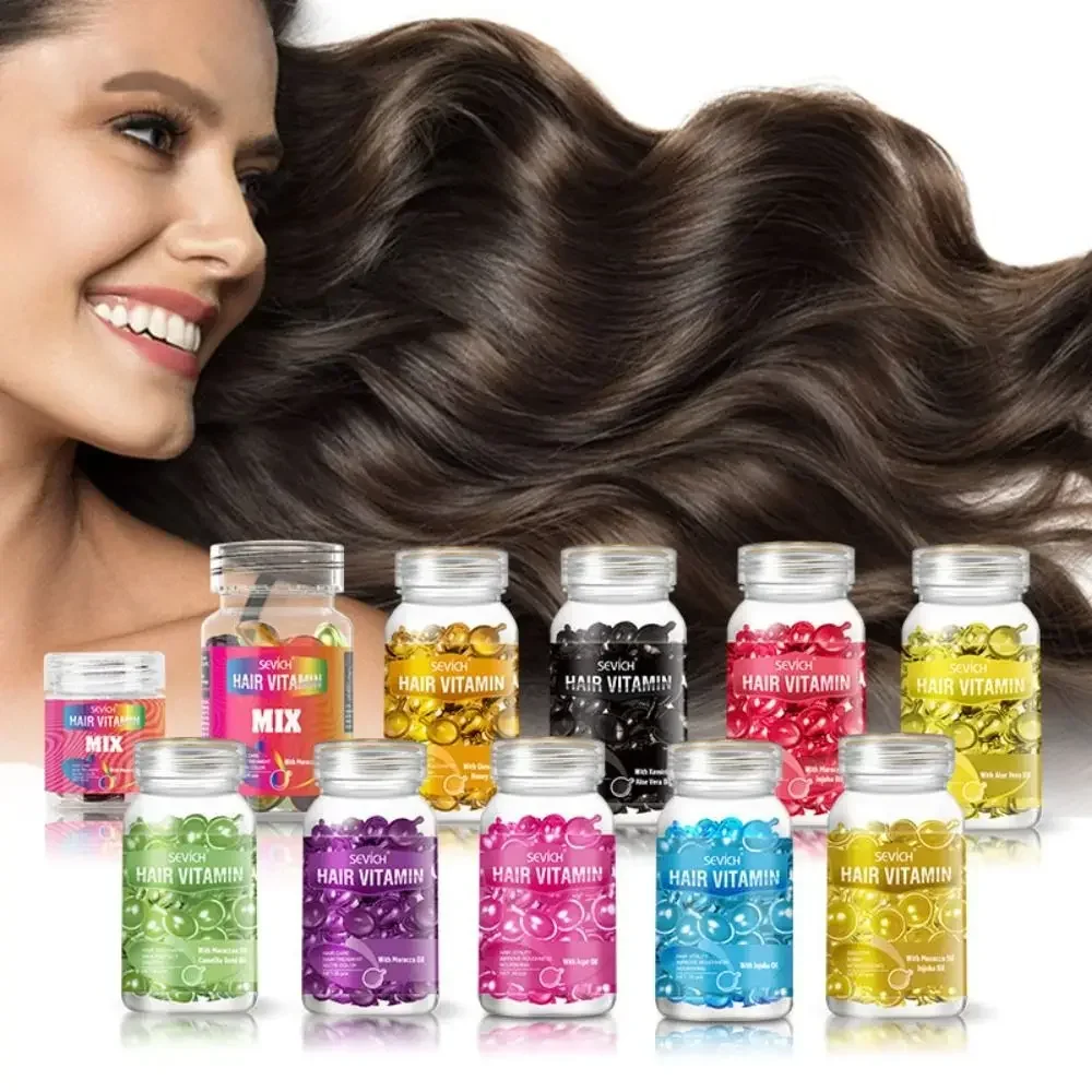 30Pcs/9Pcs Hair Care Capsules Essence Protein Smooth Hair Care Anti Fury Essential Oil Bottled Repair Hair Damaged By Hot Dyeing
30Pcs/9Pcs Hair Care Capsules Essence Protein Smooth Hair Care Anti Fury Essential Oil Bottled Repair Hair Damaged By Hot Dyeing