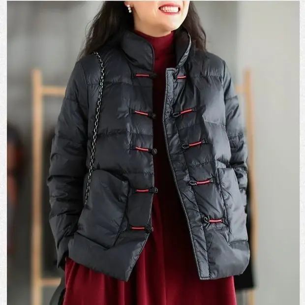 Quilted Padded Black Duck Down Female Coats Red Women's Jackets Thick Padding Korean Popular Clothes Lightweight Fashion 4 Mallzona S984e07f19c6a43848b5cec76c78e8a274 Quilted Padded Black Duck Down Female Coats Red Women's Jackets Thick Padding Korean Popular Clothes Lightweight Fashion Mallzona