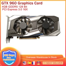 GTX960 Video Card 4GB 128Bit GDDR5 PCIE PCI-E 3.0 X16 Game Graphics Card For NVIDIA Geforce DVI DisplayPort GTX 960 128 Bit GPU GTX960 Video Card 4GB 128Bit GDDR5 PCIE PCI-E 3.0 X16 Game Graphics Card For NVIDIA Geforce DVI DisplayPort GTX 960 128 Bit GPU