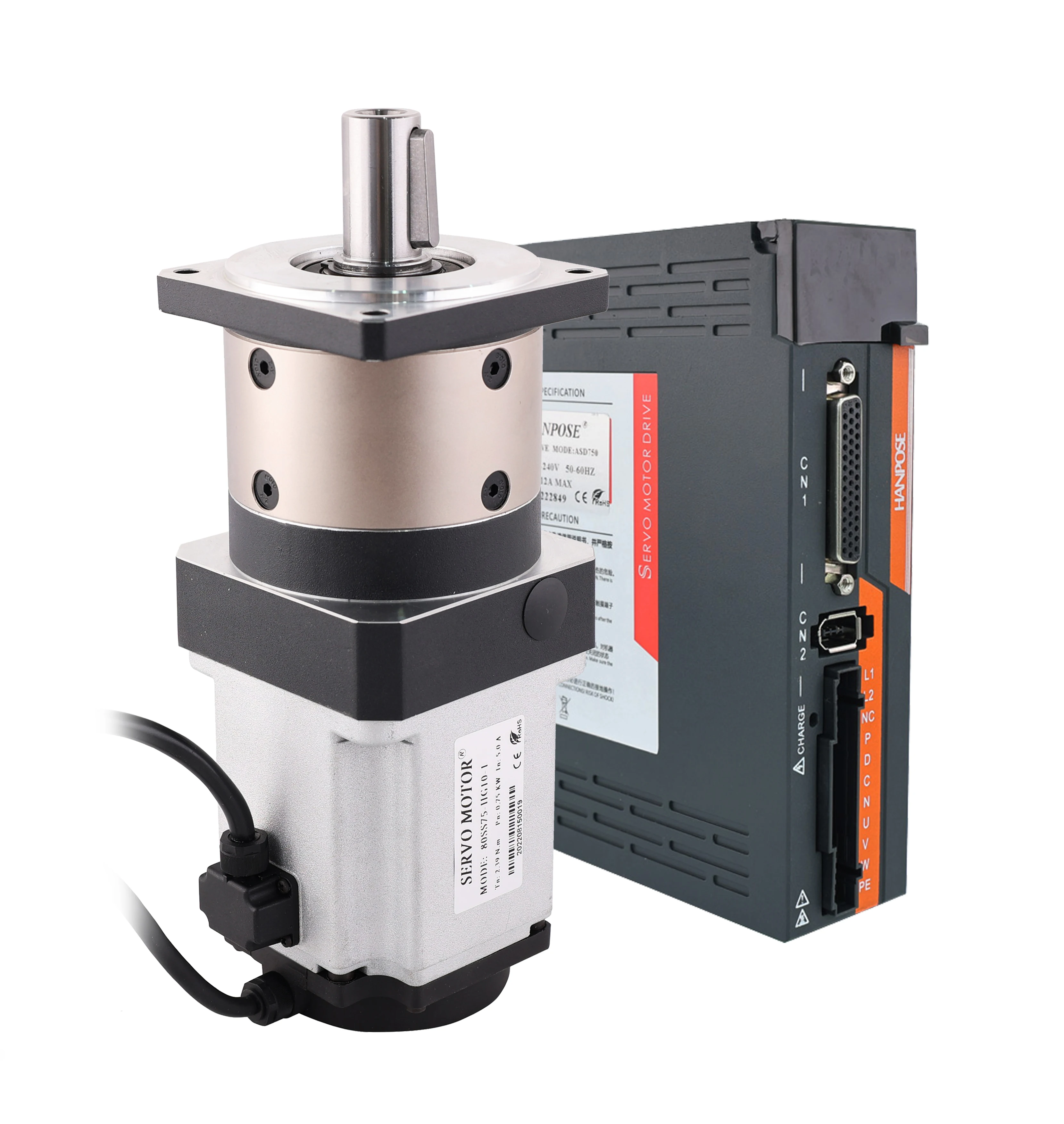 Hanpsoe 5.0A 2.39N.m 80SS75-HG10-1 Серводвигатель ASD275 Высокоточный контроллер планетарного редуктора 750 Вт geard ac Серводвигатель Moto
Hanpsoe 5.0A 2.39N.m 80SS75-HG10-1 Серводвигатель ASD275 Высокоточный контроллер планетарного редуктора 750 Вт geard ac Серводвигатель Moto