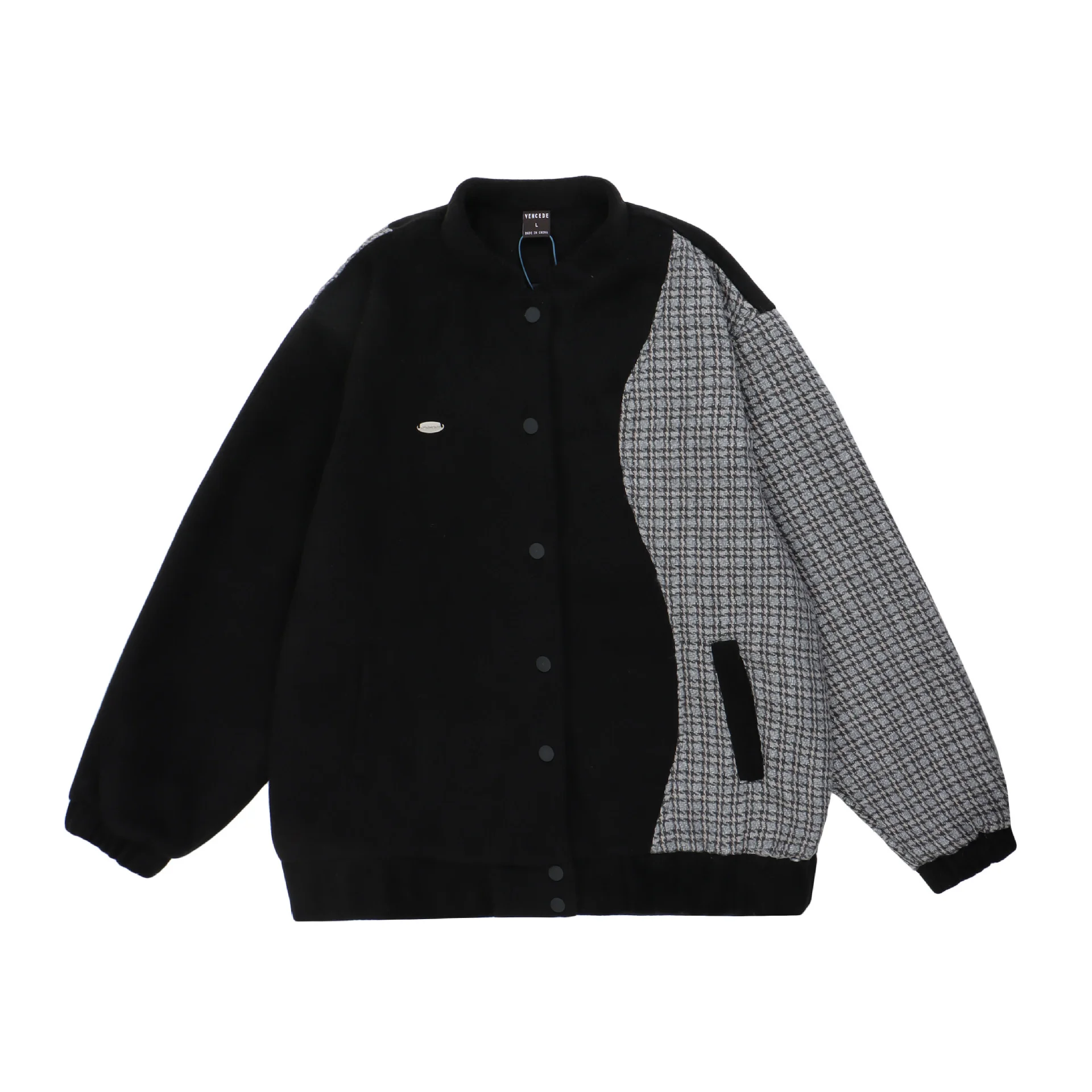 Куртка бейсбольная клетчатая в стиле ретро для мужчин и женщин, Свободный кардиган в стиле хип-хоп, верхняя одежда, пальто оверсайз 
Куртка бейсбольная клетчатая в стиле ретро для мужчин и женщин, Свободный кардиган в стиле хип-хоп, верхняя одежда, пальто оверсайз