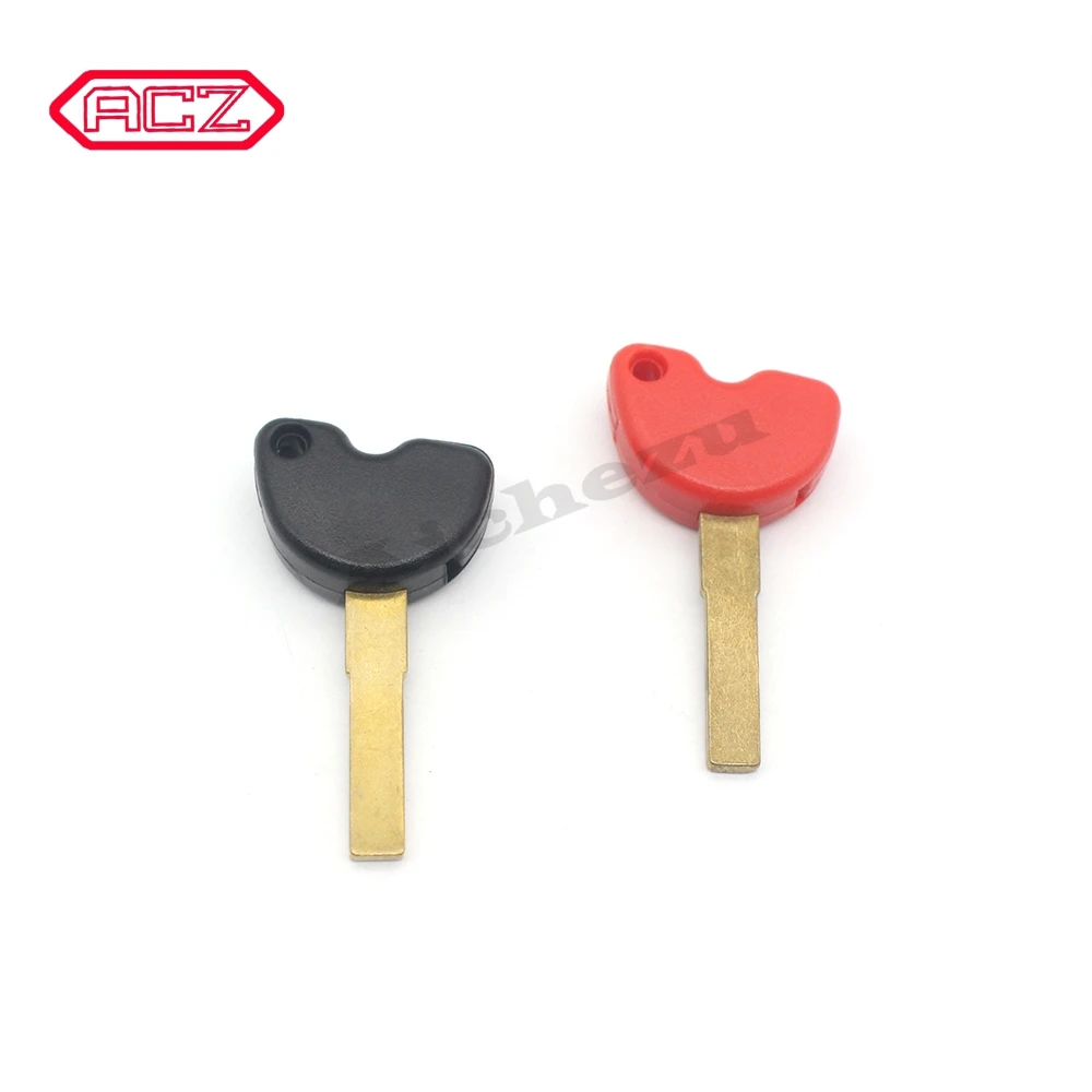 

ACZ Motorcycle Parts for Brembo GILERA NEXUS 500 MP3 250 Beverly 350 Embryo Blank Key Scooter Keys Can Be Installed Chip