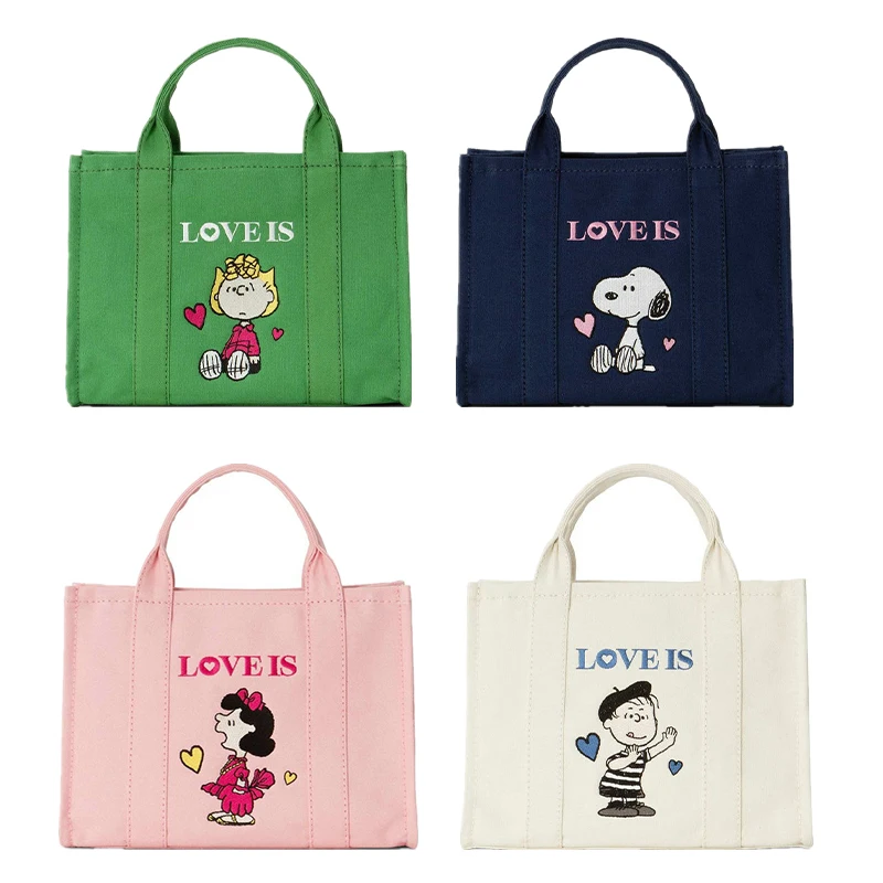 New Fashion Snoopy Kawaii Handbag Anime Cartoon Casual Canvas Shoulder Messenger Bag Ladies Large Capacity Shopping Pouch Gifts
New Fashion Snoopy Kawaii Handbag Anime Cartoon Casual Canvas Shoulder Messenger Bag Ladies Large Capacity Shopping Pouch Gifts