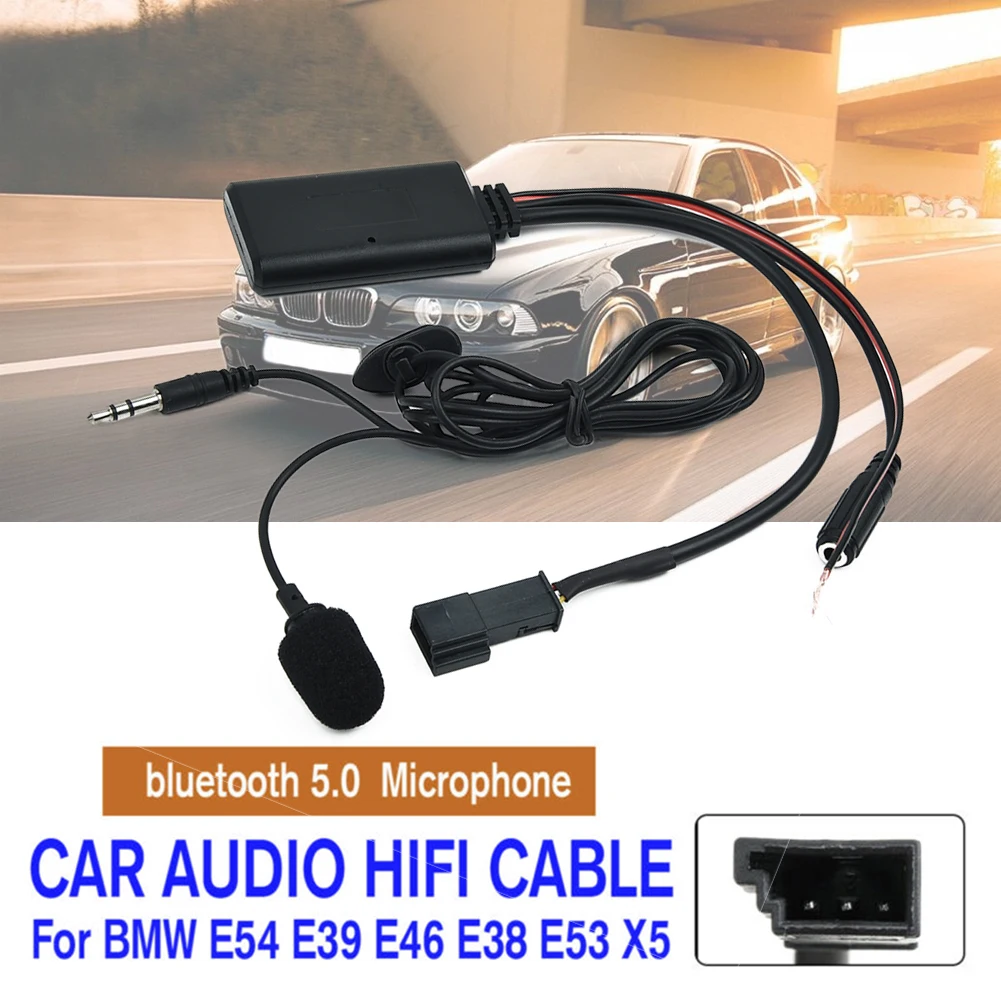 Аудио hi-fi Кабели Адаптеры Bluetooth 5,0 + микрофон для BMW E54/E39/E46/E38/E53/320i/320ci/320cic/323i/323ci/323cic/325i/325ci
Аудио hi-fi Кабели Адаптеры Bluetooth 5,0 + микрофон для BMW E54/E39/E46/E38/E53/320i/320ci/320cic/323i/323ci/323cic/325i/325ci