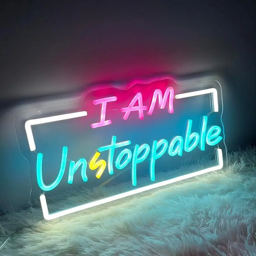 Неоновые вывески I AM unstop, для декора детской игровой комнаты, 15,7 * дюйма, для мальчиков и девочек, настенные украшения, настенные неоновые вывески
Неоновые вывески I AM unstop, для декора детской игровой комнаты, 15,7 * дюйма, для мальчиков и девочек, настенные украшения, настенные неоновые вывески