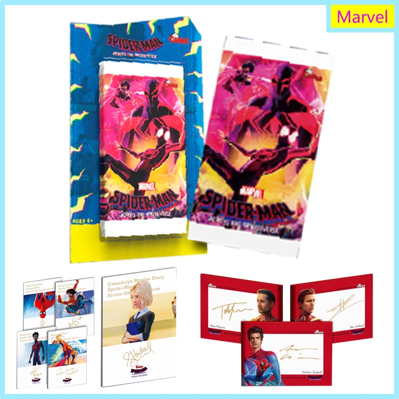Genuine Marvel Spider-Man Rare Signature Cards Movies The Avengers Iron Man Peripheral Cards Children Birthday Christmas Gifts
Genuine Marvel Spider-Man Rare Signature Cards Movies The Avengers Iron Man Peripheral Cards Children Birthday Christmas Gifts