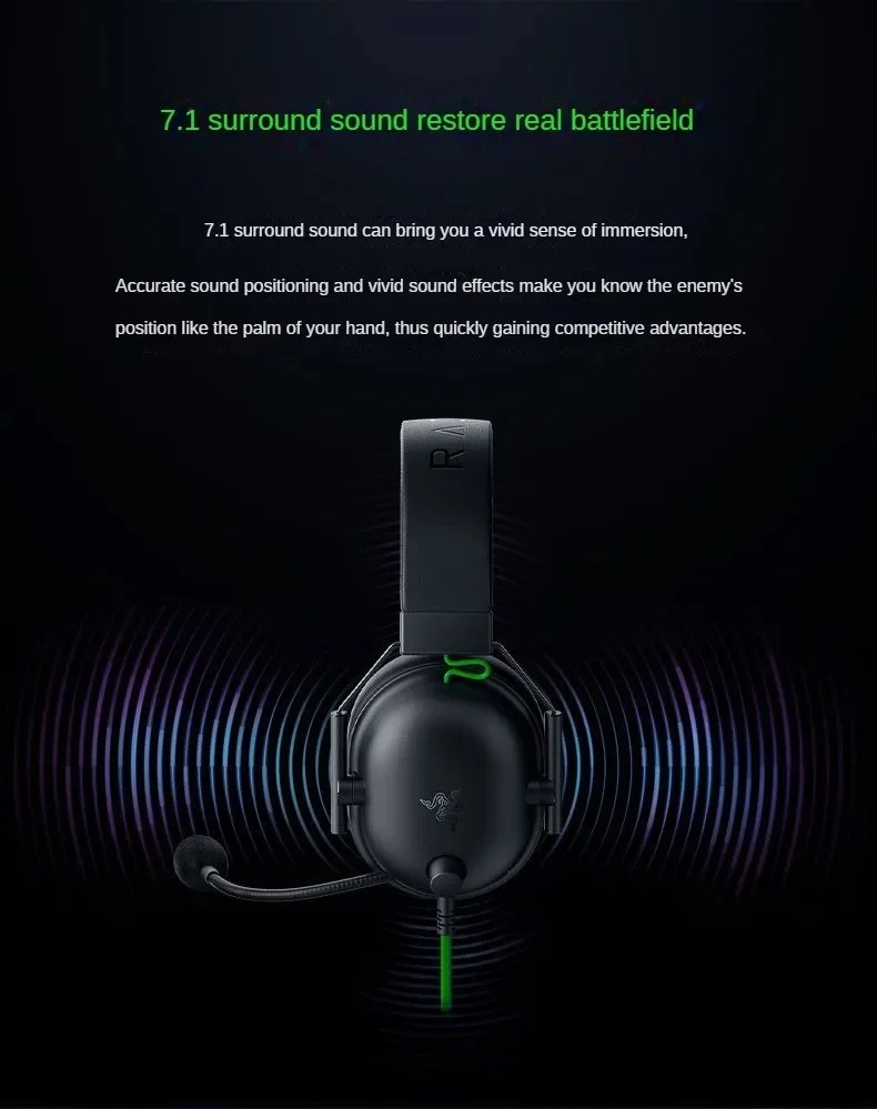 Razer BlackShark V2 X Gaming Headset: 50mm Drivers - Memory Foam Cushion - for PC, Mac, PS4, PS5, Switch, Xbox One, Xbox Series Razer BlackShark V2 X Gaming Headset: 50mm Drivers - Memory Foam Cushion - for PC, Mac, PS4, PS5, Switch, Xbox One, Xbox Series