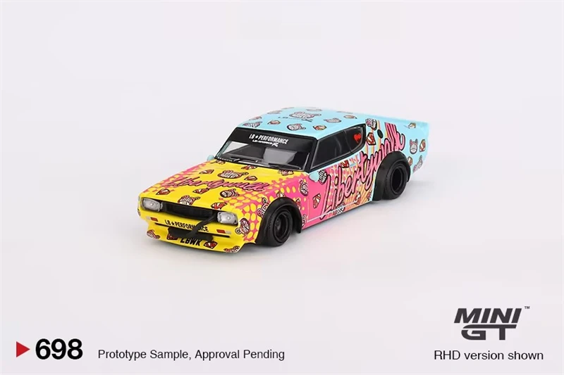 **Preorder** MINI GT 1:64 Nissan Skyline Kenmeri Liberty Walk LBWK KUMA LHD Diecast Model Car
**Preorder** MINI GT 1:64 Nissan Skyline Kenmeri Liberty Walk LBWK KUMA LHD Diecast Model Car