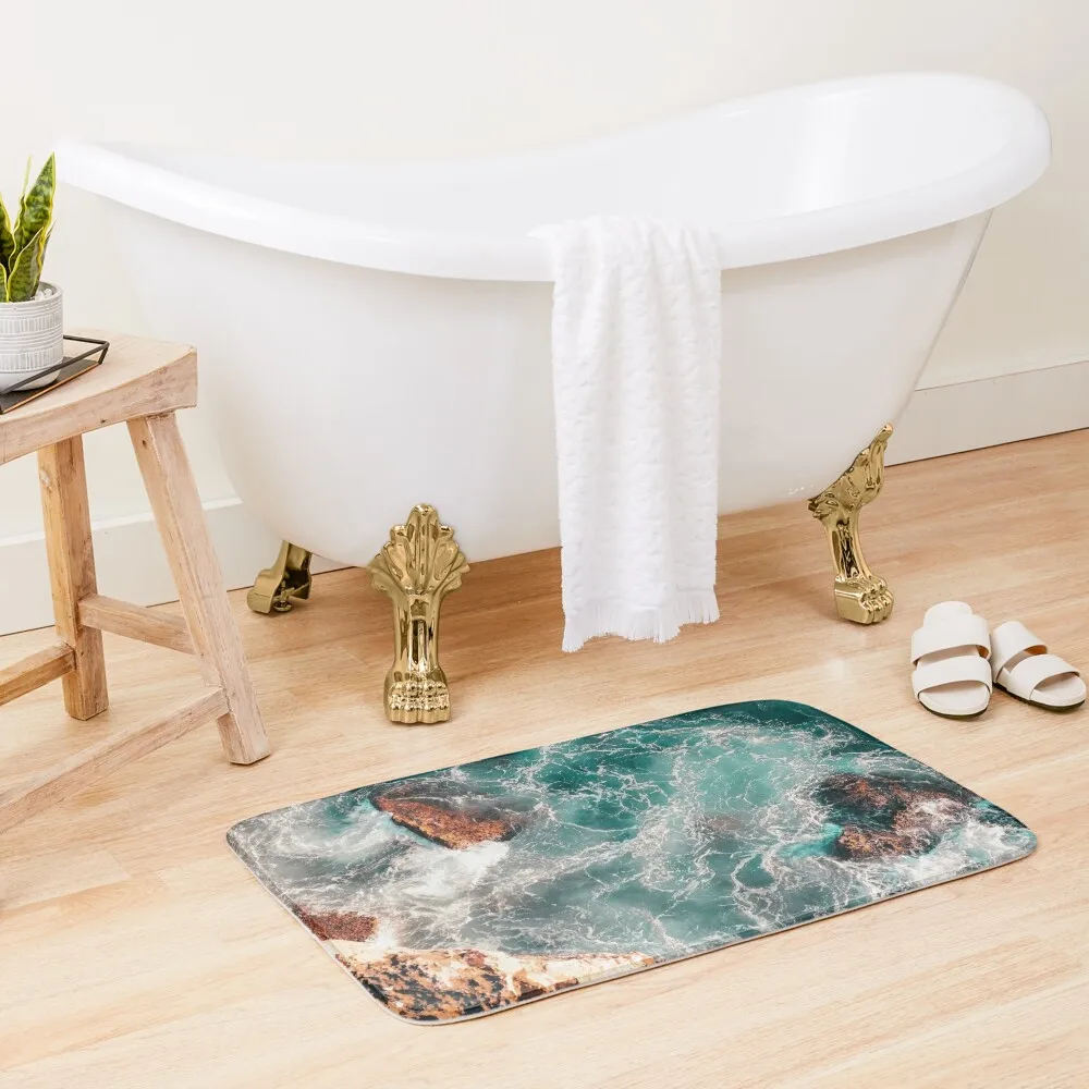 Blue Ocean Waves Bath Mat Toilet Rug Carpet Anti Slip Bathroom Use Bathroom Shower Curtain Anti-Slip Shower Mat
Blue Ocean Waves Bath Mat Toilet Rug Carpet Anti Slip Bathroom Use Bathroom Shower Curtain Anti-Slip Shower Mat