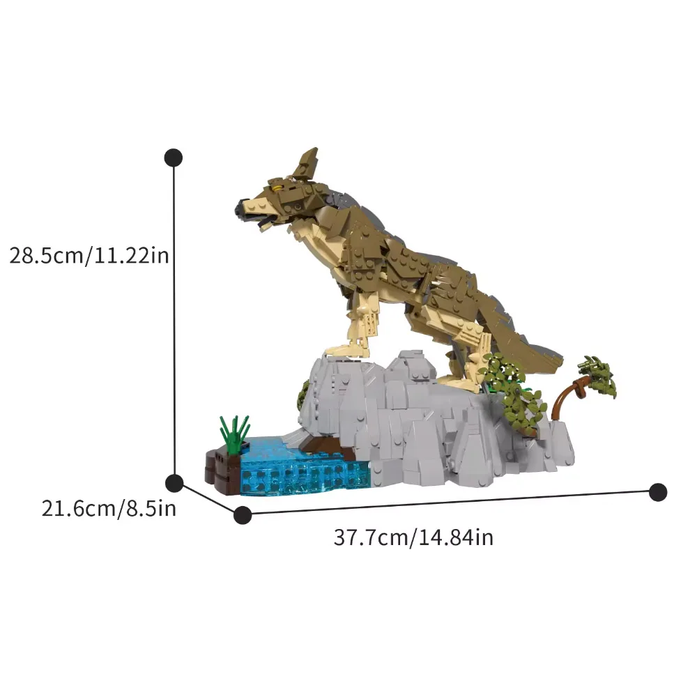 IN Stock 1192PCS MOC Wolf Animals Figures Building Blocks Wild Animal DIY Bricks Toys Movie Kids Model Toys Gifts Aldult Decor IN Stock 1192PCS MOC Wolf Animals Figures Building Blocks Wild Animal DIY Bricks Toys Movie Kids Model Toys Gifts Aldult Decor