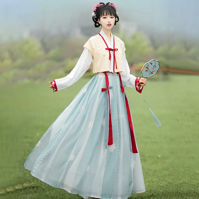 Женская юбка Hanfu, женское традиционное китайское розовое платье Hanfu, Женский танцевальный костюм, сказочные винтажные платья для косплея
Женская юбка Hanfu, женское традиционное китайское розовое платье Hanfu, Женский танцевальный костюм, сказочные винтажные платья для косплея