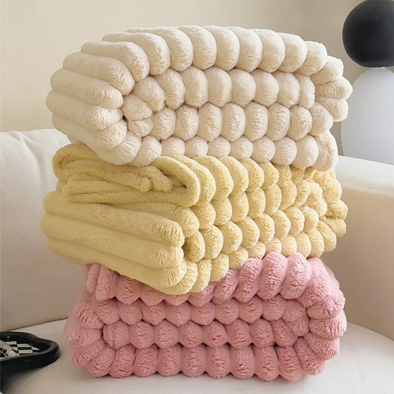 Rabbit Plush Blanket Office Nap Shawl Lunch Break Air Conditioning Blanket Sofa Cover Blanket Milk Velvet Blanket dellafuente
Rabbit Plush Blanket Office Nap Shawl Lunch Break Air Conditioning Blanket Sofa Cover Blanket Milk Velvet Blanket dellafuente