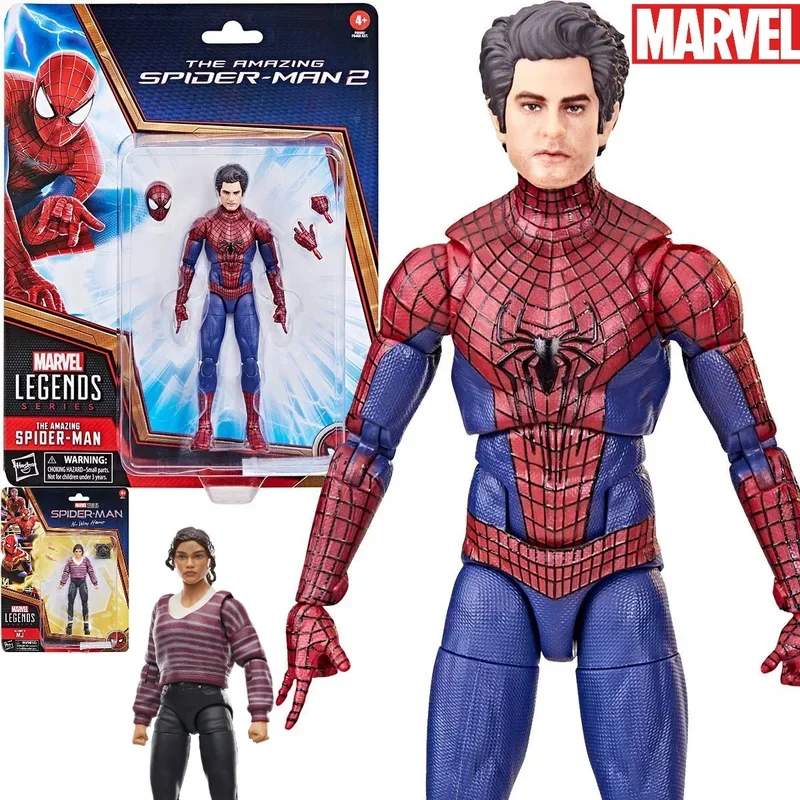 

Marvel Legends Spider Man Movie Figures Dutch Brother Garfield Toby Spiderman Action Figure Statue Collection Toys Model Gifts