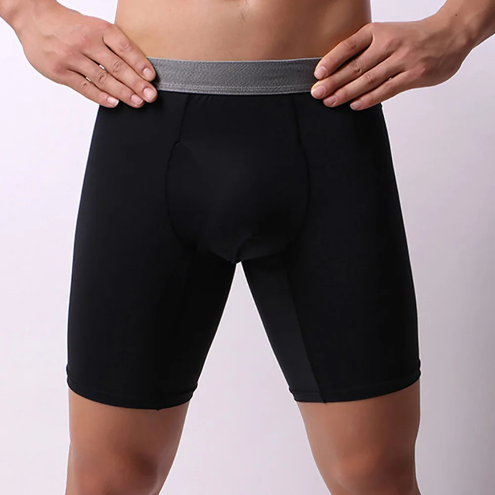 Men Boxer Long Seamless Smooth Short Underwear Thin Breath Briefs Sport Tights Sleepwear Elasticity Bottoms Panties Homewear
Men Boxer Long Seamless Smooth Short Underwear Thin Breath Briefs Sport Tights Sleepwear Elasticity Bottoms Panties Homewear