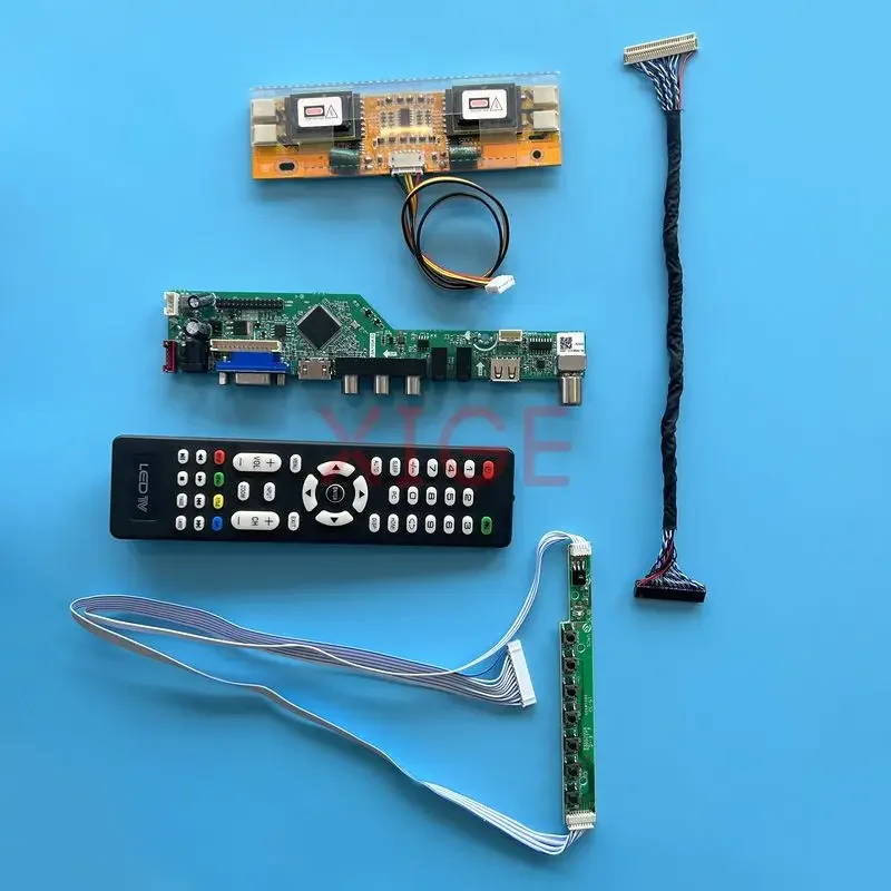 Плата драйвера контроллера для LTM190E1 LTM190E4 LTM190EX LVDS 30-Pin 1280*1024 IR + USB + AV + HDMI + VGA 4CCFL комплект аналогового ТВ ЖК-монитора
Плата драйвера контроллера для LTM190E1 LTM190E4 LTM190EX LVDS 30-Pin 1280*1024 IR + USB + AV + HDMI + VGA 4CCFL комплект аналогового ТВ ЖК-монитора