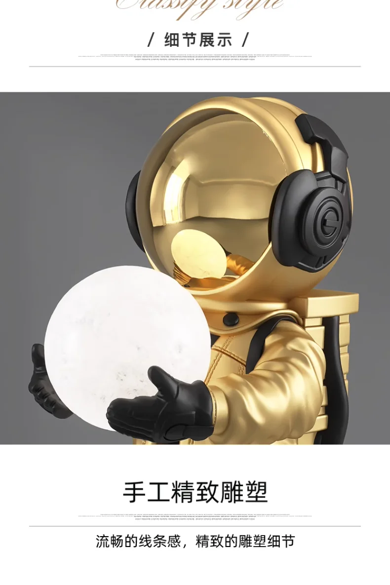 Astronaut Large Floor-standing Ornaments, Astronaut Ornaments, Home TV Cabinets, Living Room Sofa Decorations, Smart Decorations Astronaut Large Floor-standing Ornaments, Astronaut Ornaments, Home TV Cabinets, Living Room Sofa Decorations, Smart Decorations