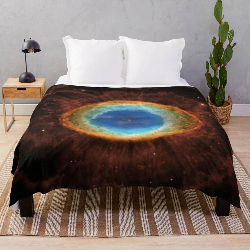 Ring Nebula (no text only pic) Throw Blanket Fuzzy Blanket Big Thick Furry Couple Blanket
Ring Nebula (no text only pic) Throw Blanket Fuzzy Blanket Big Thick Furry Couple Blanket