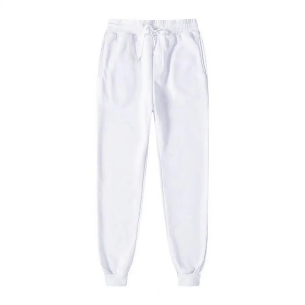 Casual Trousers Drawstring Waist Men Trousers Thick Plush Men's Sweatpants Elastic Waist Ankle-banded Mid Waist Length Trousers
Casual Trousers Drawstring Waist Men Trousers Thick Plush Men's Sweatpants Elastic Waist Ankle-banded Mid Waist Length Trousers