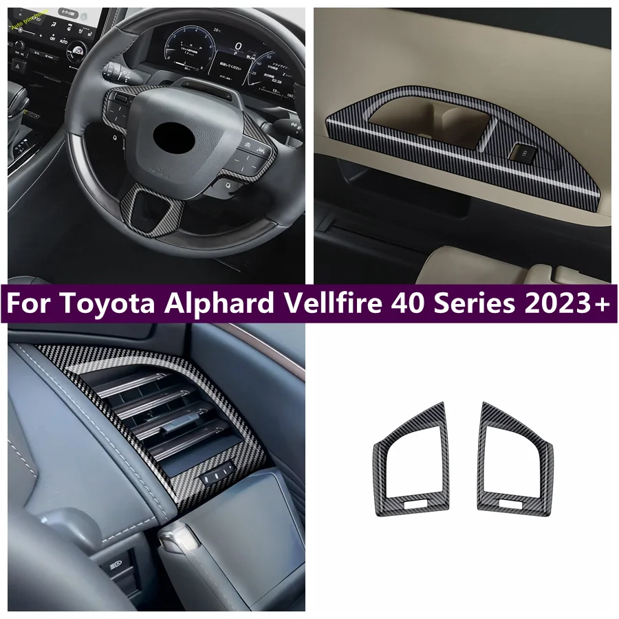 Air Conditioning Outlet Vent / Steering Wheel / Water Cup Holder Cover Trim Fit For Toyota Alphard Vellfire 40 Series 2023 2024
Air Conditioning Outlet Vent / Steering Wheel / Water Cup Holder Cover Trim Fit For Toyota Alphard Vellfire 40 Series 2023 2024