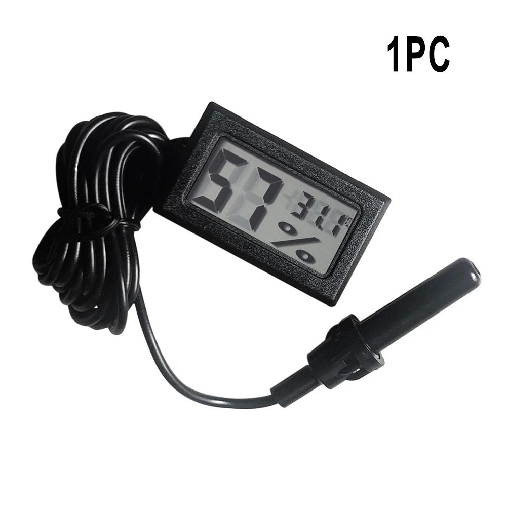 1/2pcs LCD Digital Thermometer Humidity Hygrometer Gauge Meter Embedded Digital Thermo-Hygrometer Sensor Tester With Probe
1/2pcs LCD Digital Thermometer Humidity Hygrometer Gauge Meter Embedded Digital Thermo-Hygrometer Sensor Tester With Probe