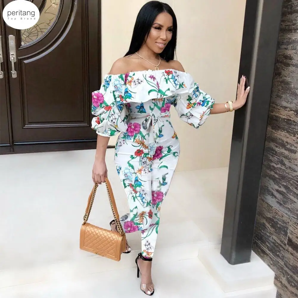 Women Long Sleeve Floral Printed Skinny Jumpsuit Sexy Chic Elegant Jumpsuits
Women Long Sleeve Floral Printed Skinny Jumpsuit Sexy Chic Elegant Jumpsuits
