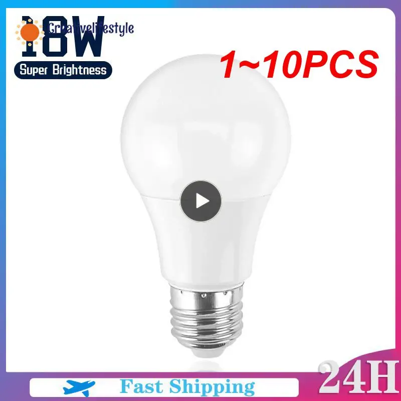 

1~10PCS lot E27 E14 LED Bulb Lamps 3W 6W 9W 12W 15W 18W 20W Lampada LED Light Bulb 220V-240V Bombilla Spotlight Cold/Warm