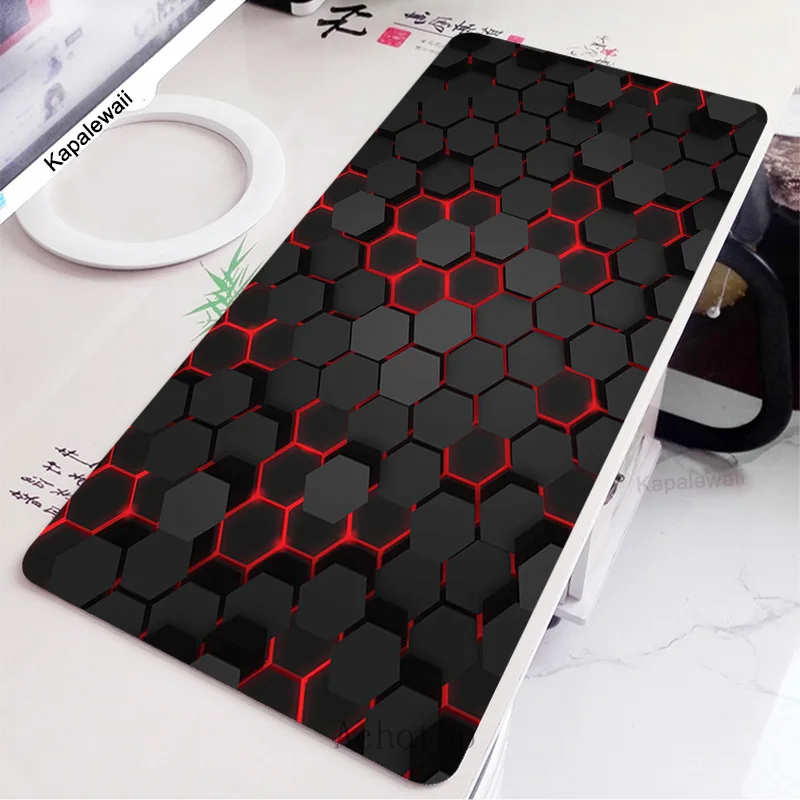 

Geometric Large Mouse Pad Gaming Mousepad Computer Mouse Mat Gamer Mousemats Table Pads PC Desk Mat Keyboard Mats XXL 90x40cm