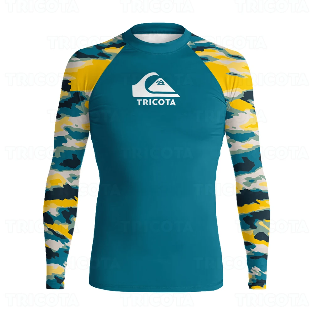 Men Surfing Swimming T-shirt UV Protection Beach Rash Guards Diving Swimwear Water Sports Long Sleeve Quick Dry Surfing Clothing
Men Surfing Swimming T-shirt UV Protection Beach Rash Guards Diving Swimwear Water Sports Long Sleeve Quick Dry Surfing Clothing
