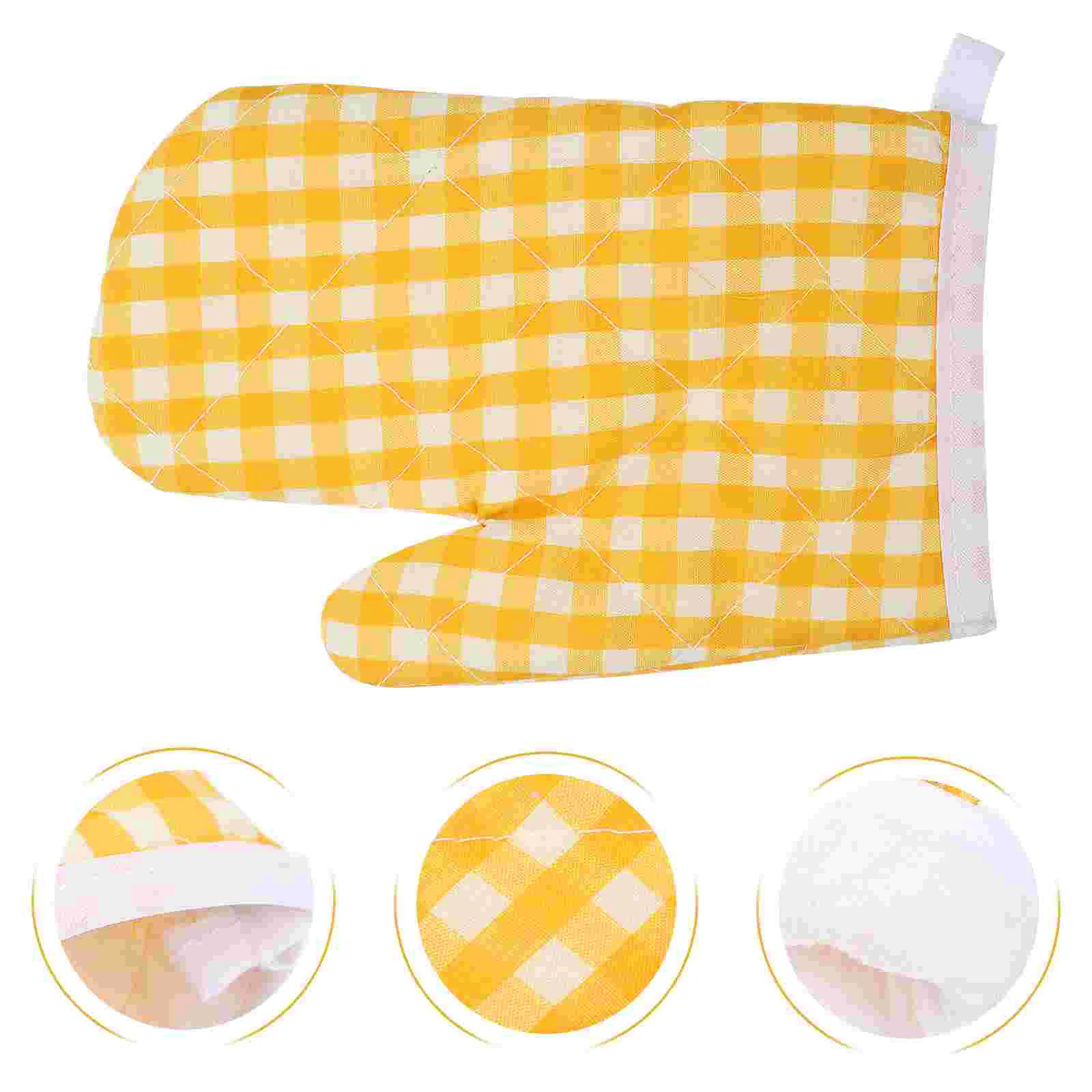 

Oven Mitts Gloves Heat Resistant Kitchen Mittens Children Microwave Cooking Anti For Girl Hot And Kid Grilling Glove Baking