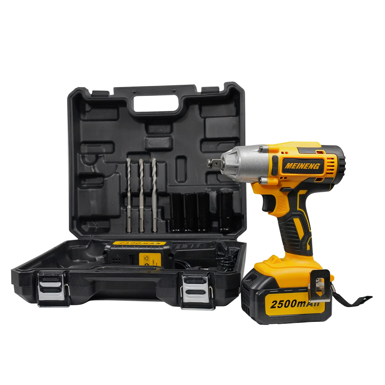 MEINENG 0890 280N.m Drilling Machine Battery Cordless Impact Wrench Electric Tool
MEINENG 0890 280N.m Drilling Machine Battery Cordless Impact Wrench Electric Tool