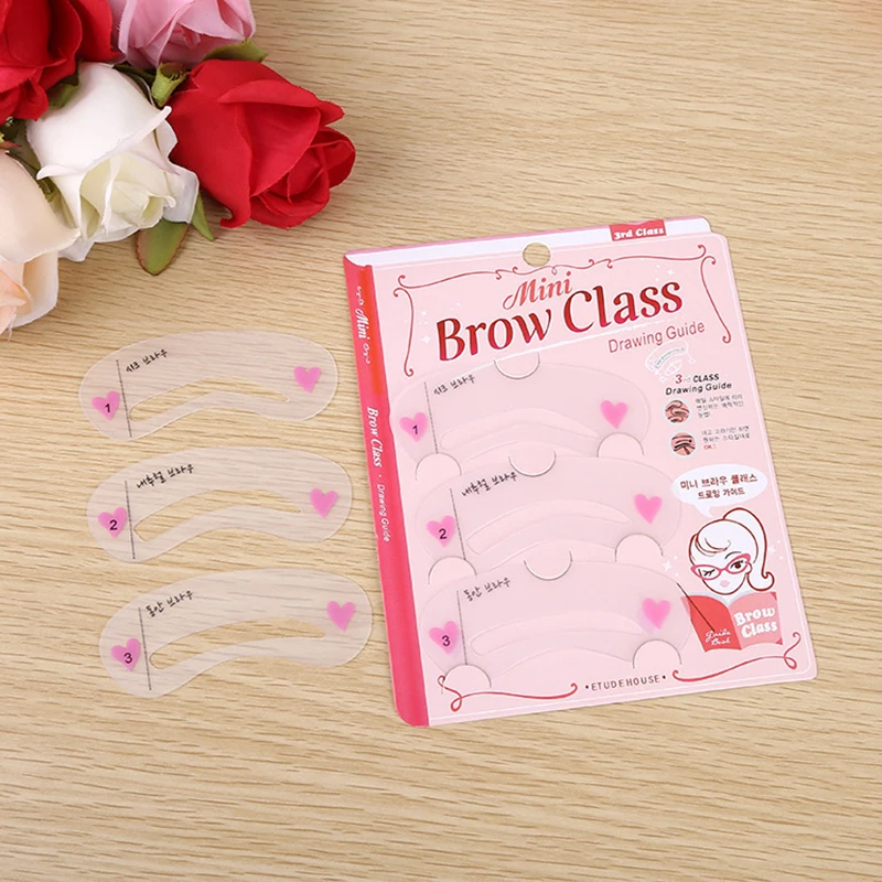 3Styles Grooming Eyebrow Stencil Kit Makeup Tools DIY Eyebrow Template Stencil For Women Beauty Template Card Easy Makeup
3Styles Grooming Eyebrow Stencil Kit Makeup Tools DIY Eyebrow Template Stencil For Women Beauty Template Card Easy Makeup