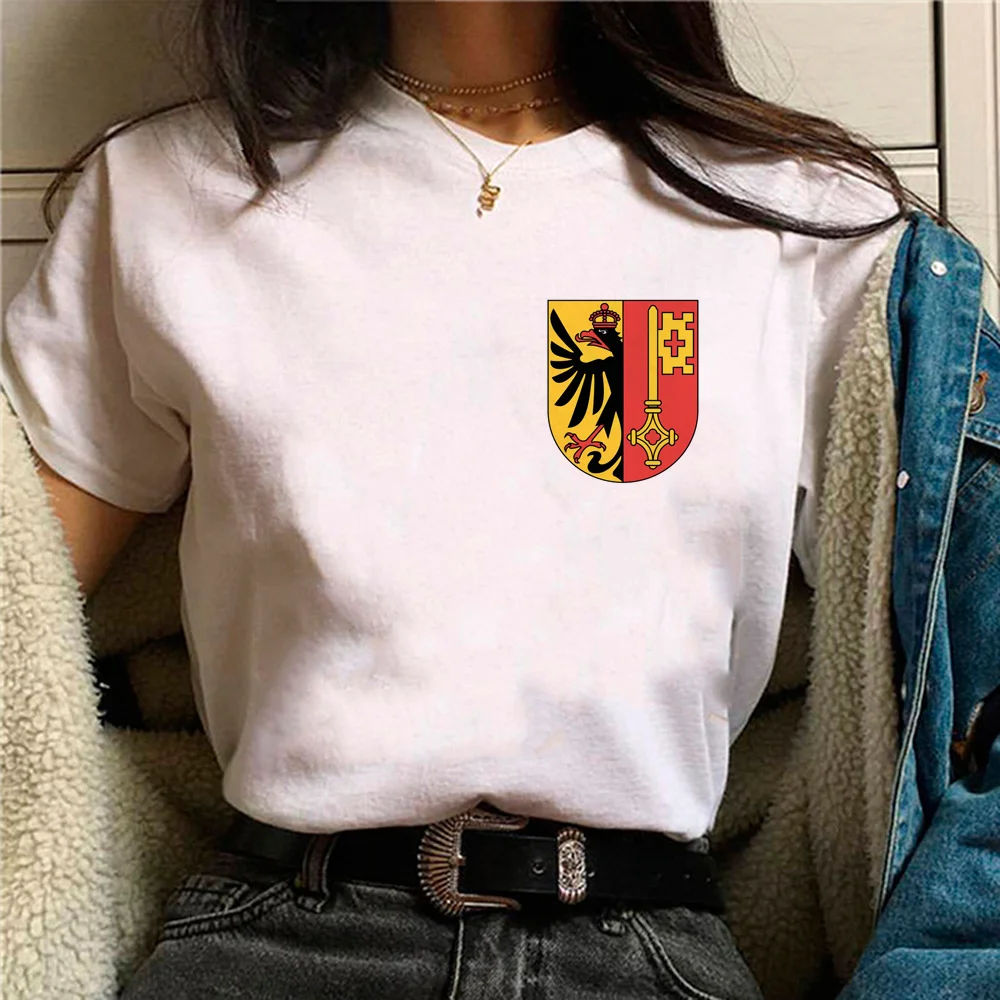 

Suisse tshirt women summer manga comic t shirt girl comic clothes