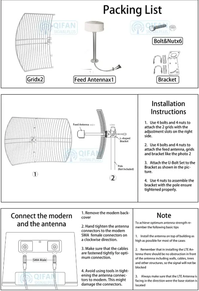 Cross Polarized MIMO Mount Grid Antenna, 20km, Verizon, T-Mobile, Sprint Cell Phone Signal Booster, Repeater, 5G 24 Mallzona S987a31233e354d679e8e72d8e6280c3bd Cross Polarized MIMO Mount Grid Antenna, 20km, Verizon, T-Mobile, Sprint Cell Phone Signal Booster, Repeater, 5G Mallzona