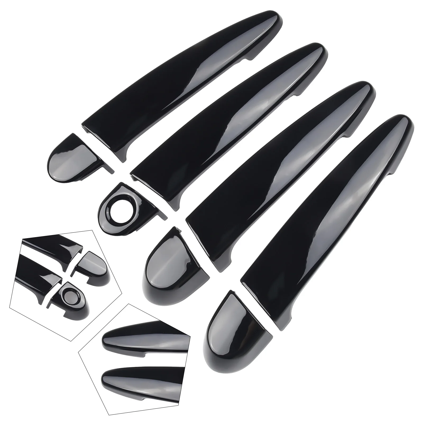 4 шт. для BMW E87, E90, E91, E92, E93, F30, X1, X2, X3, X4, X6, крышка автомобильной дверной ручки, отделка, глянцевый черный АБС, автозапчасти
4 шт. для BMW E87, E90, E91, E92, E93, F30, X1, X2, X3, X4, X6, крышка автомобильной дверной ручки, отделка, глянцевый черный АБС, автозапчасти