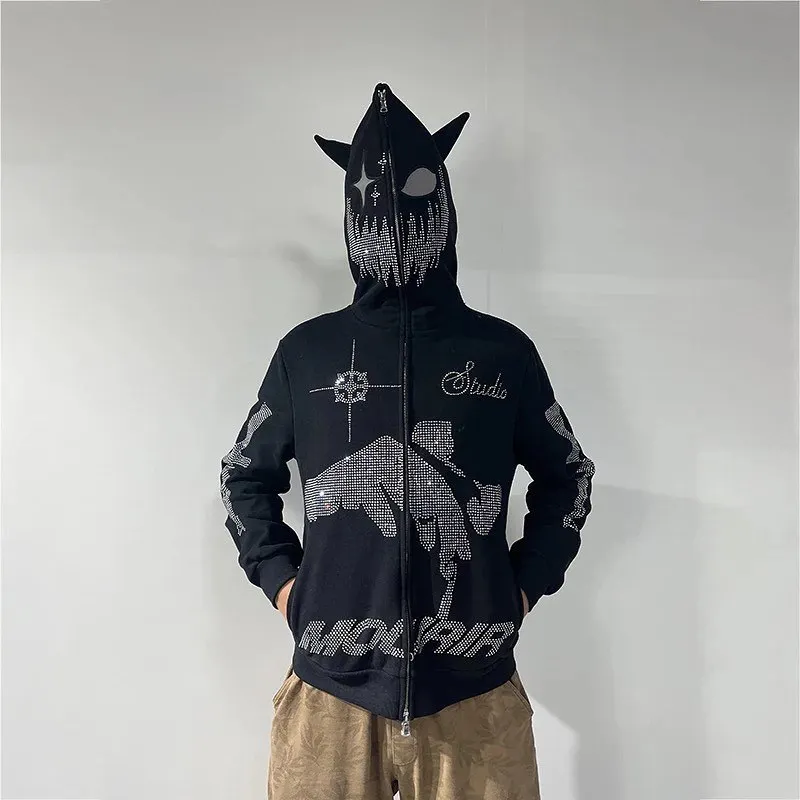 Street Commuter Hooded Sweatshirt Women Autumn and Winter 2023 New Loose Cardigan Jacket Tops
Street Commuter Hooded Sweatshirt Women Autumn and Winter 2023 New Loose Cardigan Jacket Tops