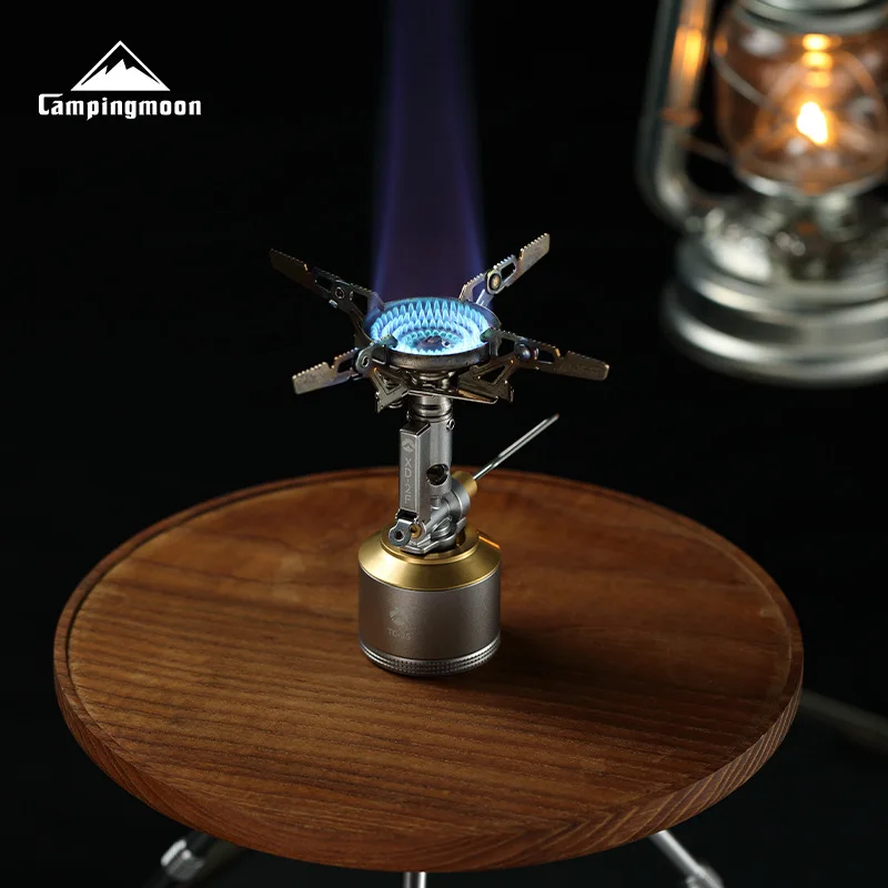 Outdoor Gas Stove Deck Burner Cookware Accessories Campingmoon XD-2F Rocket Burner Camping Portable Stabilized Output Mini Stove
Outdoor Gas Stove Deck Burner Cookware Accessories Campingmoon XD-2F Rocket Burner Camping Portable Stabilized Output Mini Stove