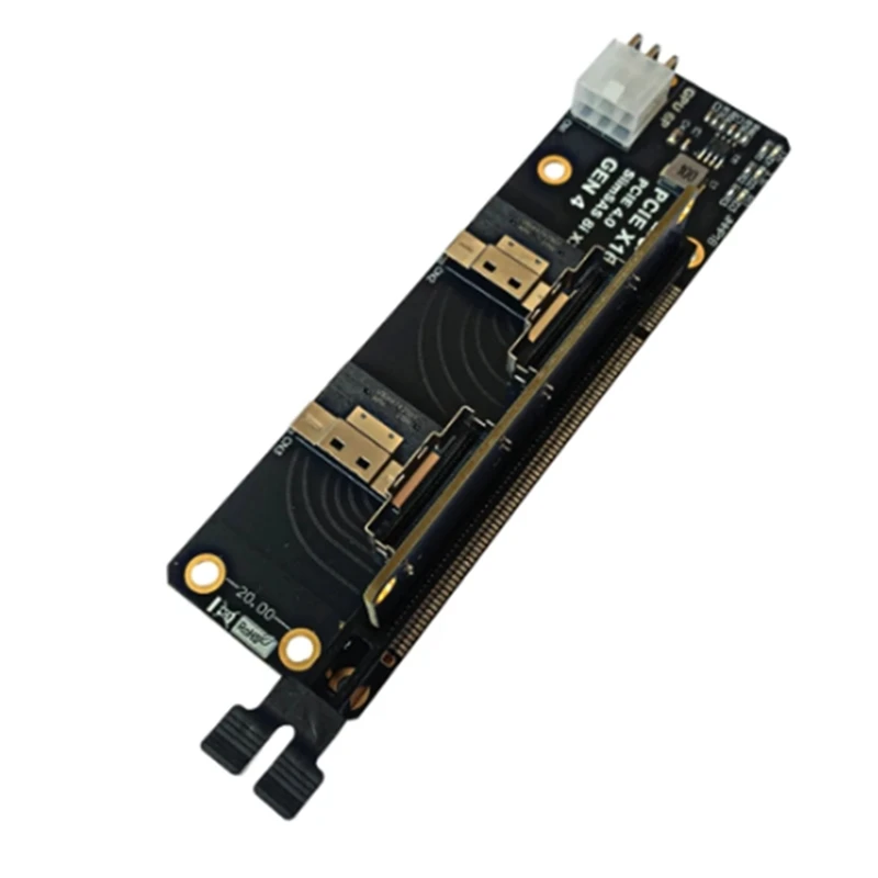2 порта Gen4, плата адаптера Slimsas 8I X2 на PCIE 4,0 X16 для сетевой карты, видеокарты, захвата, легкая установка
2 порта Gen4, плата адаптера Slimsas 8I X2 на PCIE 4,0 X16 для сетевой карты, видеокарты, захвата, легкая установка