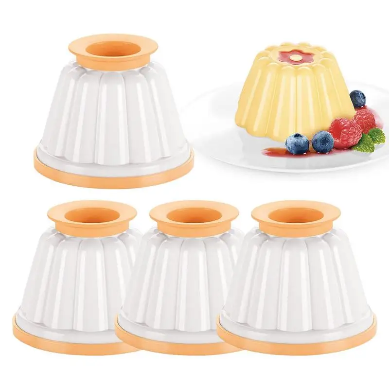 

Safe Steamed Mold Jelly Panna Cotta Molds With Lids Jello Pans Pan Dessert Cups Chocolate Custard Moulds