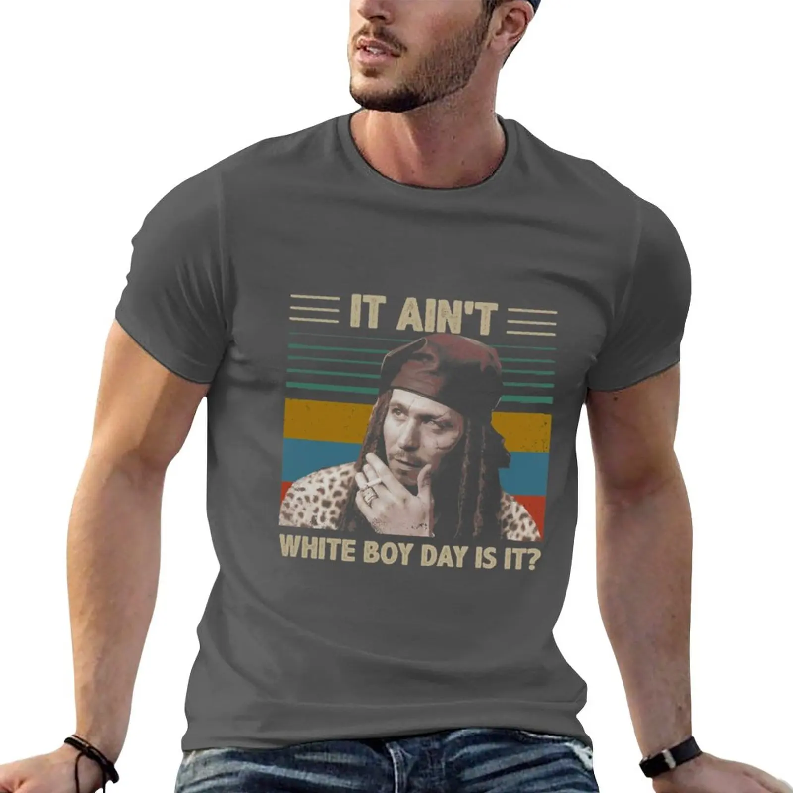 

New Drexl Spivey Lovers It Ain't White Boy Day is It Vintage True Romance Lovers Trending Tshirt| Gift shirt T-Shirt