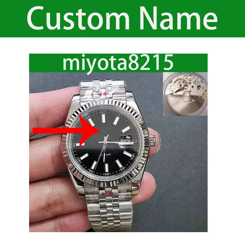 40mm men watch luxury brand automatic mechanical watch black dial 904 stainless steel watch Miyota8215 custom watch
40mm men watch luxury brand automatic mechanical watch black dial 904 stainless steel watch Miyota8215 custom watch