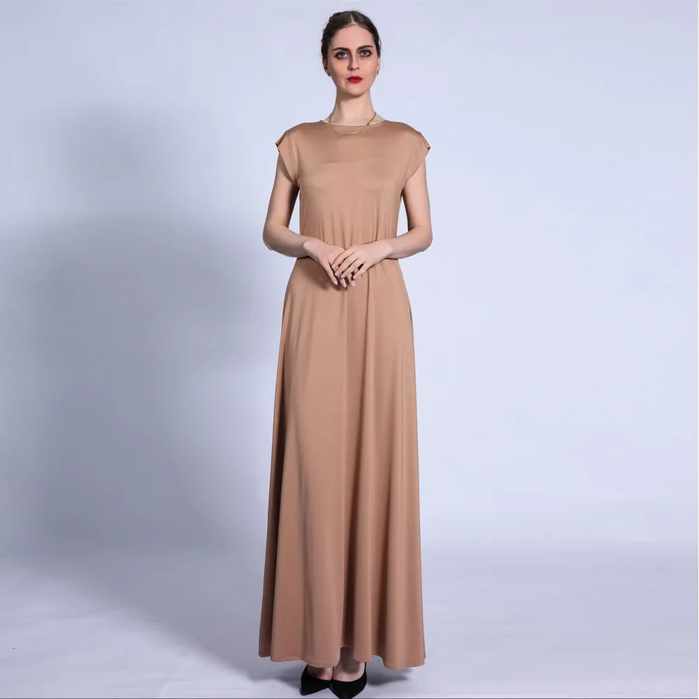 Muslim Women Lady Long Maxi Dress Sleeveless Underdress Slim Arabic Abaya Robe Ramadan Kaftan Turkish Dubai Clothing Middle East
Muslim Women Lady Long Maxi Dress Sleeveless Underdress Slim Arabic Abaya Robe Ramadan Kaftan Turkish Dubai Clothing Middle East