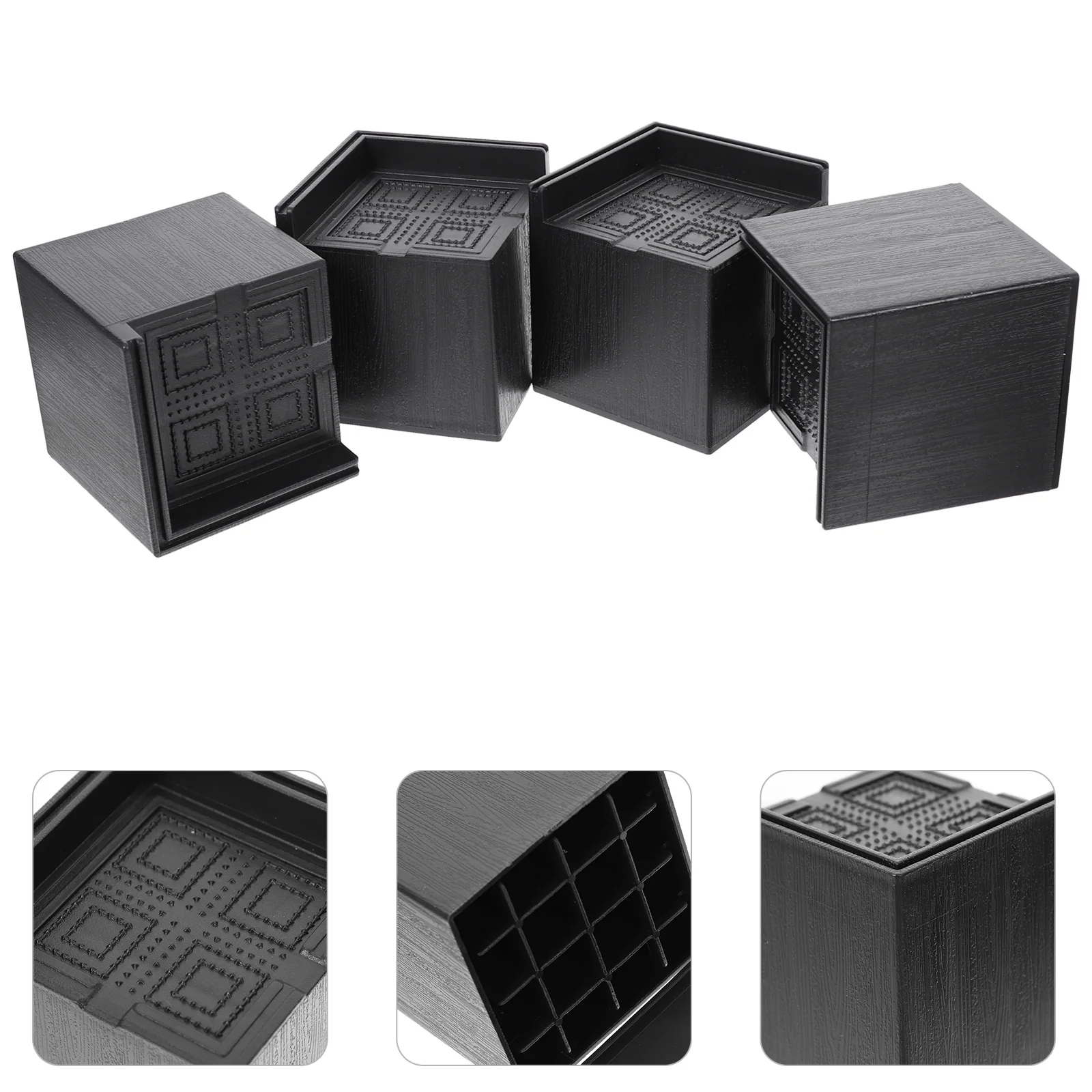 4 Pcs Heightening Pads Furniture Feet Adjustable Legs Chair Bed Heightened Riser Lifting
4 Pcs Heightening Pads Furniture Feet Adjustable Legs Chair Bed Heightened Riser Lifting