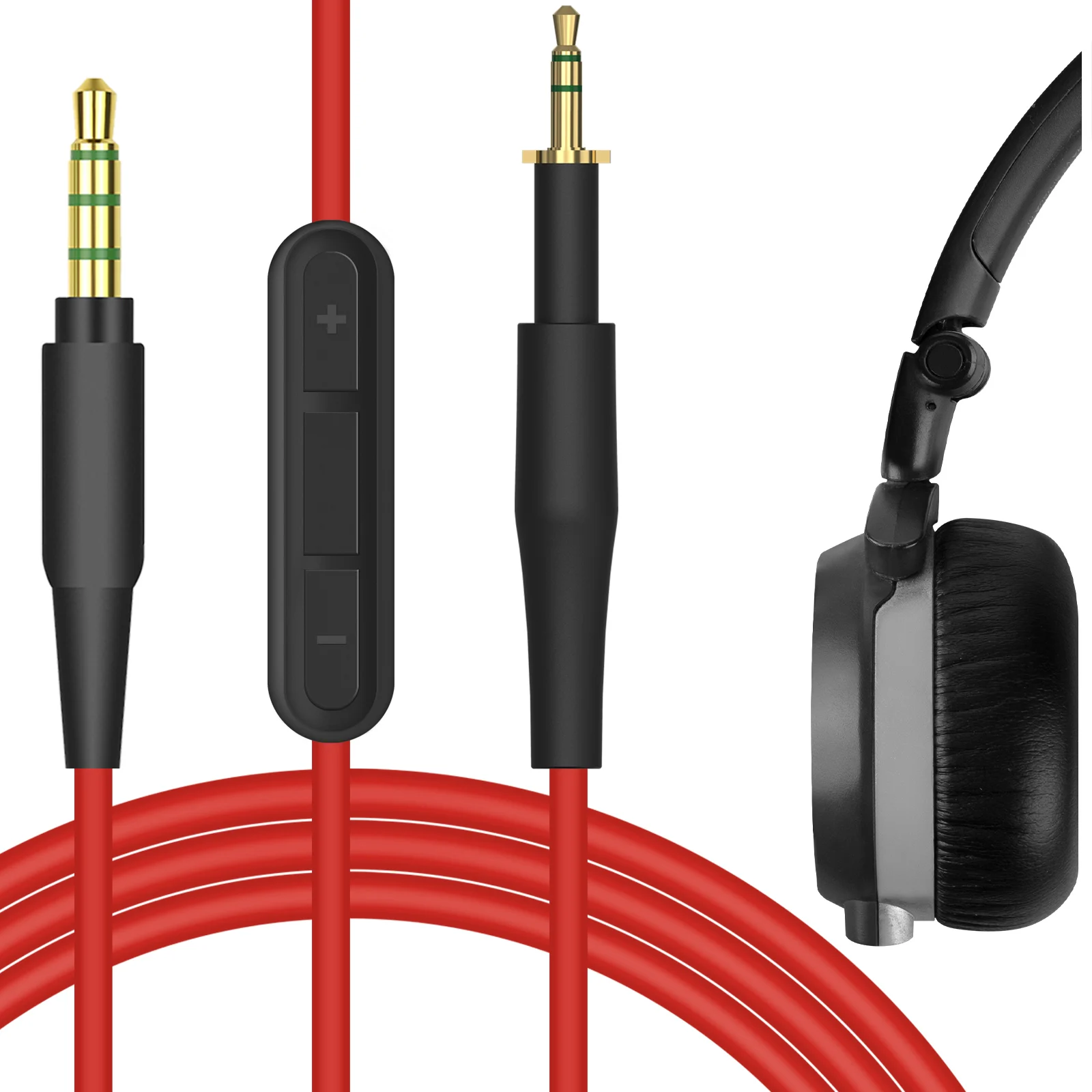 Аудиокабель Geekria с микрофоном, совместимый с кабелем AKG K430, K450, K451, K452, Q460, K480
Аудиокабель Geekria с микрофоном, совместимый с кабелем AKG K430, K450, K451, K452, Q460, K480