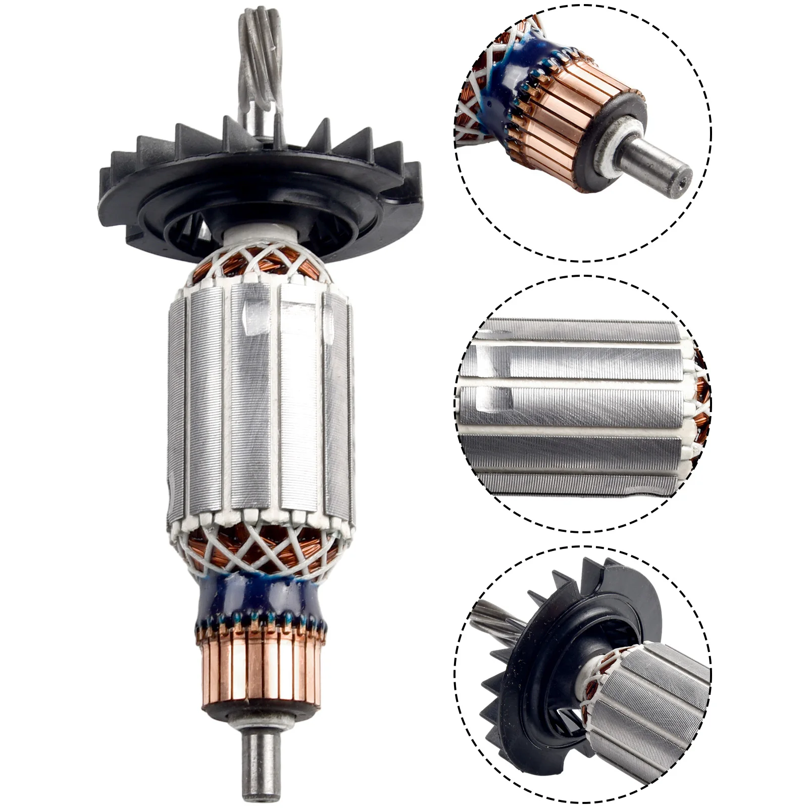 7-Teeth Rotor Armature Rotor Anchor Motor Replacement For BOSCH GBH2-26 GBH2-26E/RE GBH2-26DRE Power Tool Accessories
7-Teeth Rotor Armature Rotor Anchor Motor Replacement For BOSCH GBH2-26 GBH2-26E/RE GBH2-26DRE Power Tool Accessories