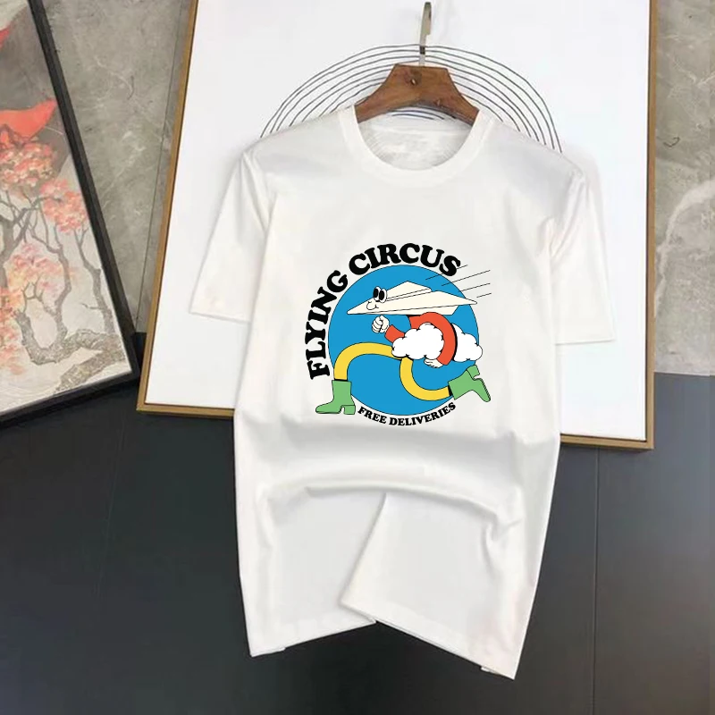 Funny Flight High Quality Summer T-shirt For Men's 100% Cotton Luxury Brand Print Fashion Street Women's T Shirt Top New S-7XL
Funny Flight High Quality Summer T-shirt For Men's 100% Cotton Luxury Brand Print Fashion Street Women's T Shirt Top New S-7XL